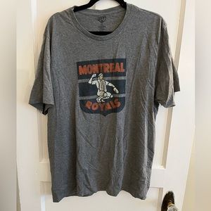 Ebbets Field Flannels Shortsleeve T-shirt - Montreal Royals - Size XXL